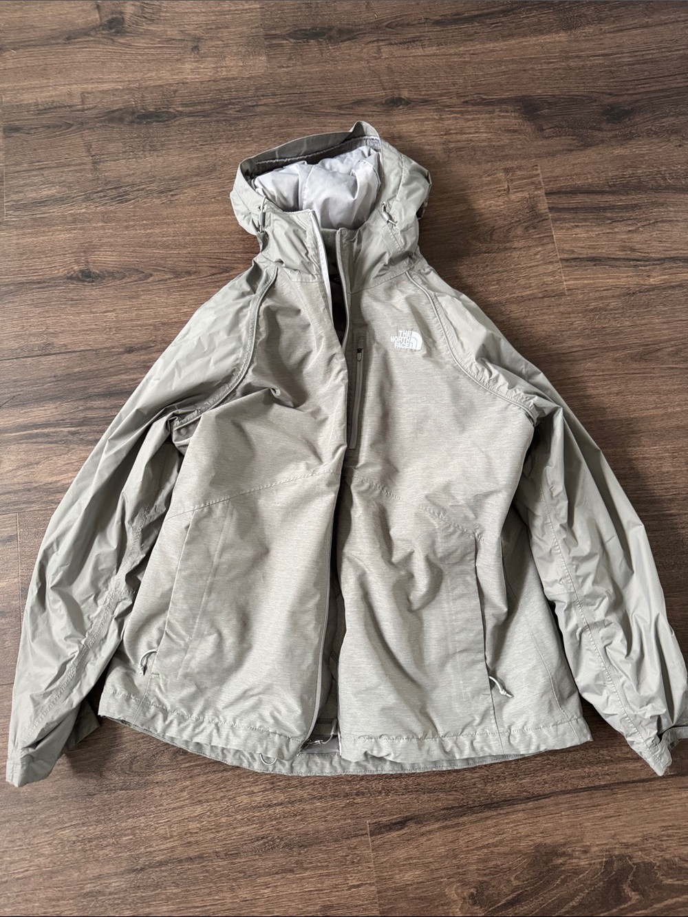 The North Face Women’s Light Gray Hooded